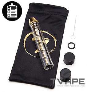 Twisty blunt V12 plus extra large glass blunt pipe joint
