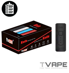 Yocan Kodo Oil Pen Battery full kit