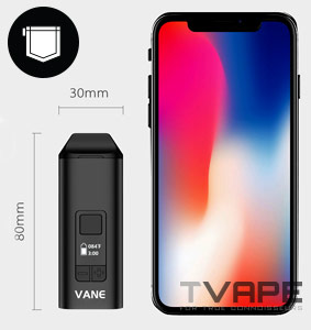 Yocan Vane vaporizer portability