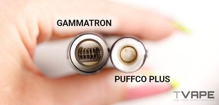 Gammatron vs Puffco Plus Atomizer heating elements