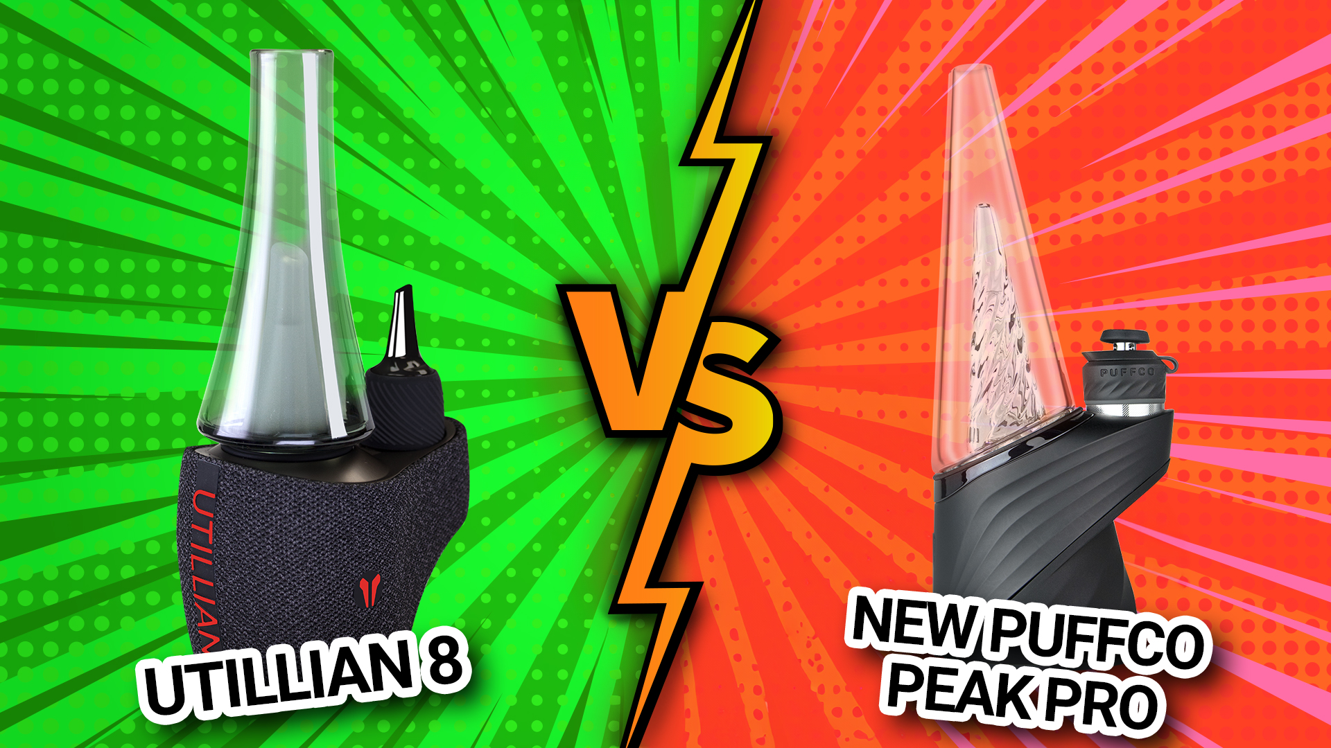 Showdown between Utillian 8 and Puffco Peak Pro