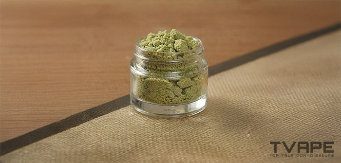 Kief and dry sift from cannabis concentrate