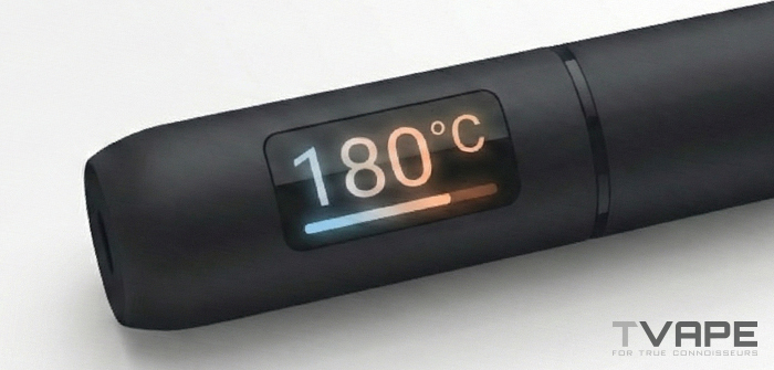 An LED indicator that shows the current temperature setting (in Ceisius)