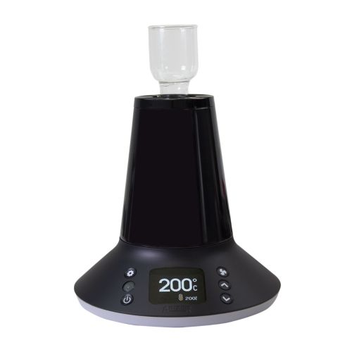 arizer xq2 vaporizer with glass dish