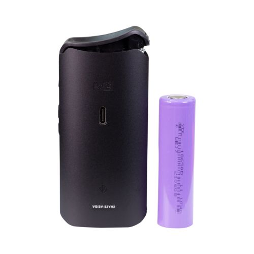 DAVINCI IQC dry herb vaporizer with USB-C charging port and removable battery