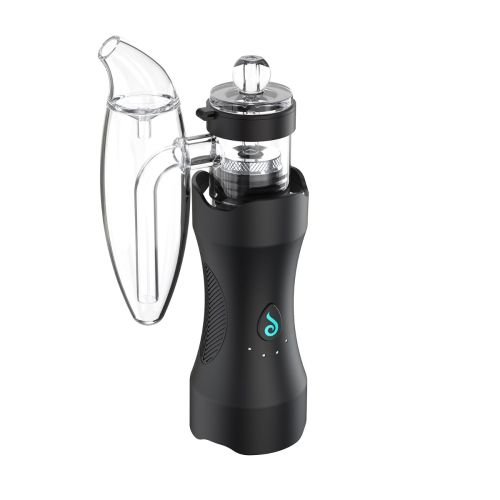 Dr. Dabber XS portable e-rig with glass bubbler