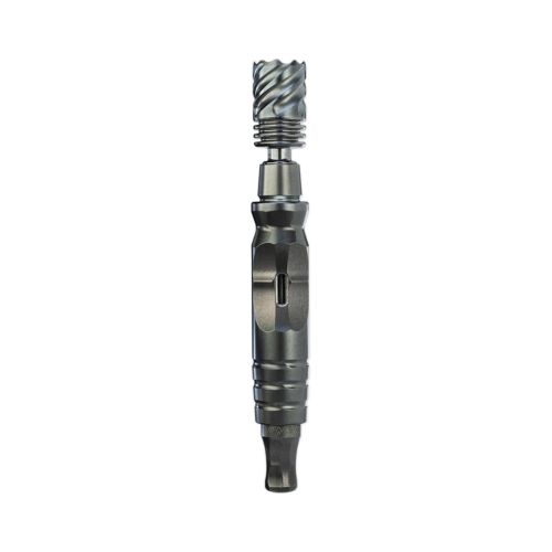 Dynavap Hyperdyn dry herb vaporizer upright side view