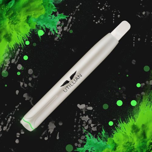 Utillian 50 vaporizer with colorful background