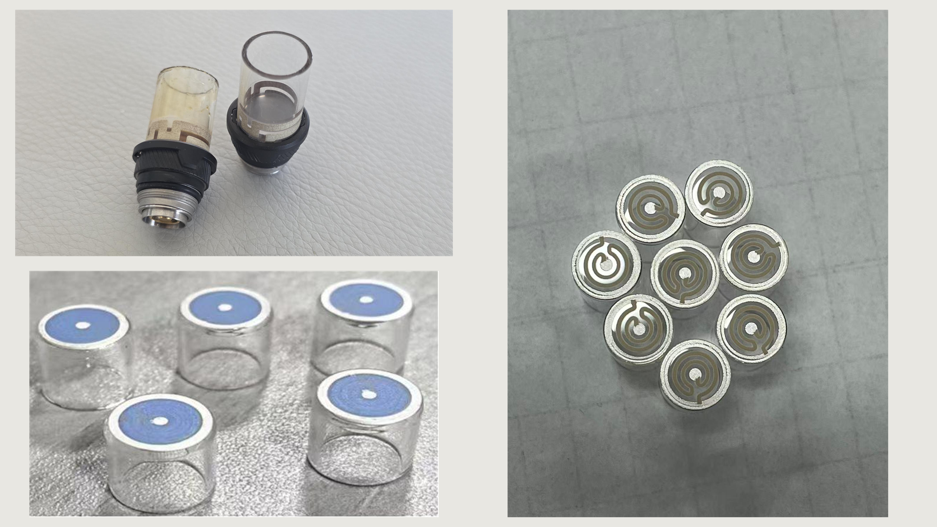 The See-Through Heating Chamber: Glass and Quartz Crucibles With Printed External Heaters