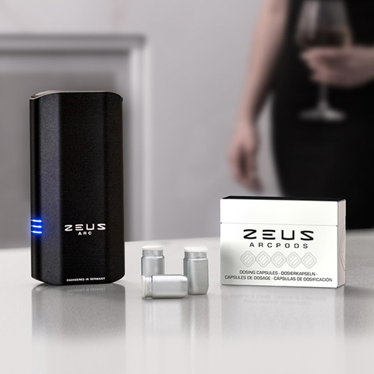 Zeus Arc S Hub for sale with temperature lights and arcpods