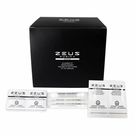 Zeus Purify Grime Kit box pack and cleaning kit