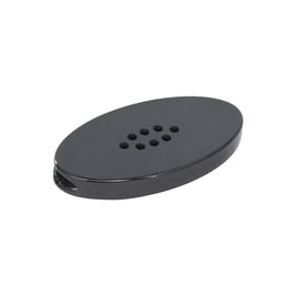 DaVinci IQ3 zirconia mouthpiece seen from above, showing the cluster of air holes in the flat black ceramic face