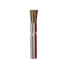 In the box: davinci iq3 vaporizer-1x stainless steel handled brush