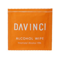 In the box: davinci iq3 vaporizer-1x extract kit 3x alcohol cleaning wipes