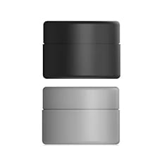 In the box: yocan black pocket mini-2x silicone jars (with travel kit only)