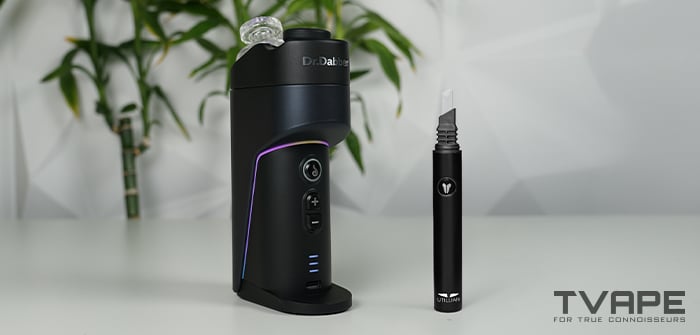 Dr. Dabber Switch Go E-Rig with the Utillian Hot Wax Axe - a heated dab tool