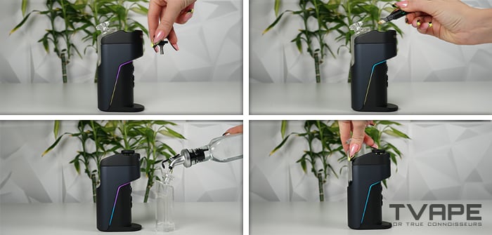 Dr. Dabber Switch Go - operation process