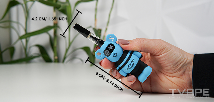 Measurements of Lookah Bear 510 Battery