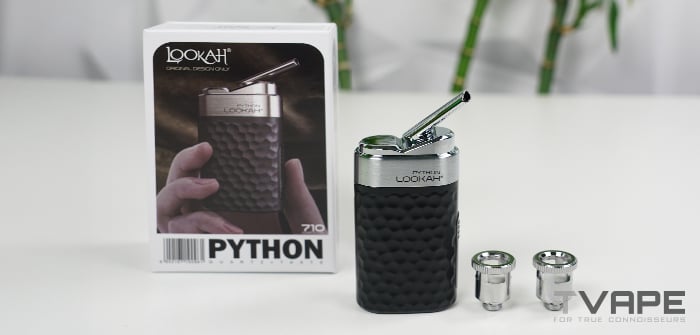 Lookah Python concentrate vaporizer - packaging content