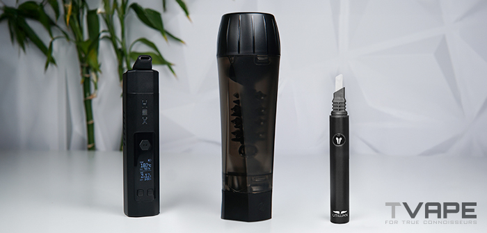 Nectar Hex Dry herb Vaporizer with compatible Accessories