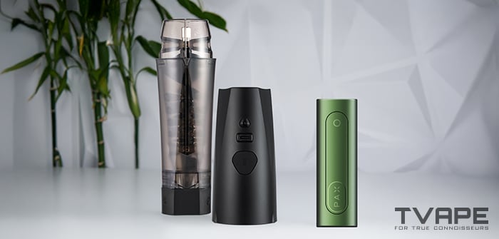 Pax Flow vaporizer with compatible parts