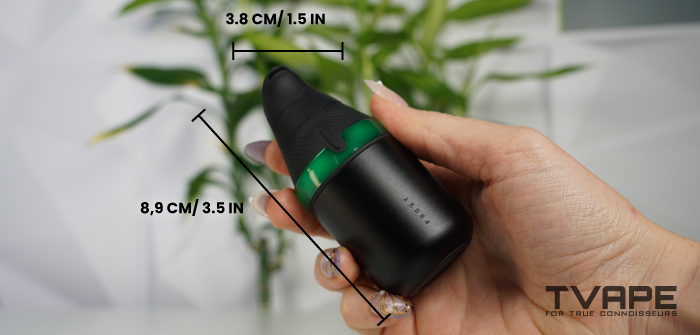 Puffco Proxy Core dab pen - dimensions