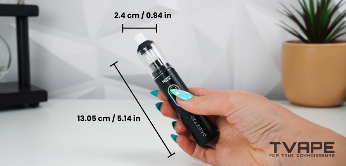 Yocan Orbit 2.0 size measurement