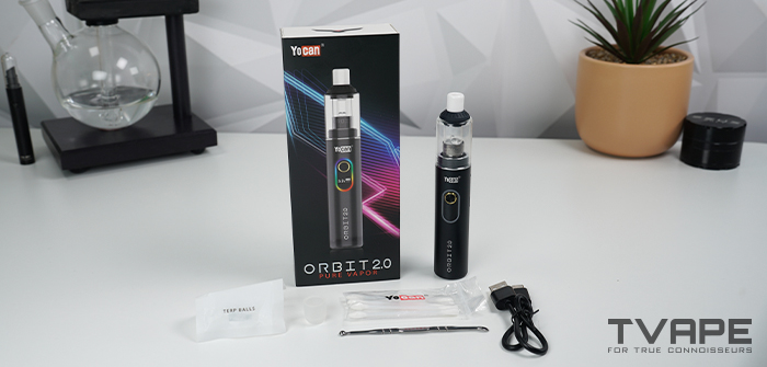 Yocan Orbit 2.0 Dab Pen and parts