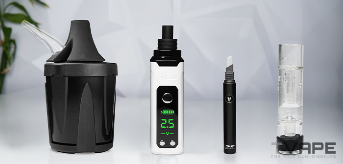 Yocan Nestor Dab pen with compatible Accessories