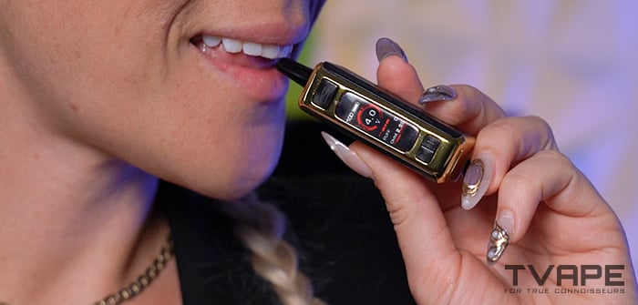 Zeus Ion Pro being used by a woman.
