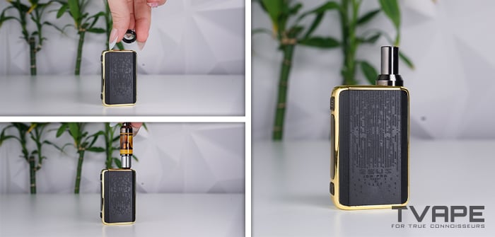Step By Step Process of woman Loading and starting the Zeus Ion Pro