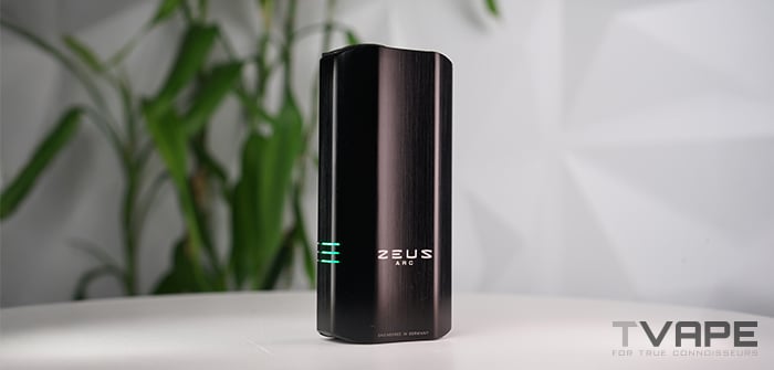 Zeus Arc S2 on a desk front view