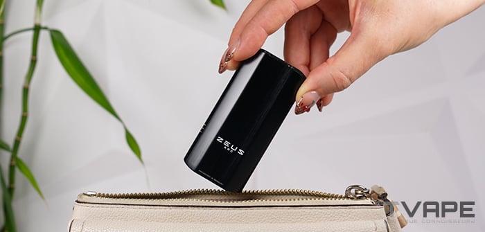 Zeus Arc S2 being put into a bag for travel