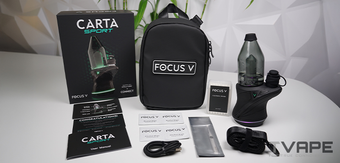 Focus V Carta Sport E Rig - package contents