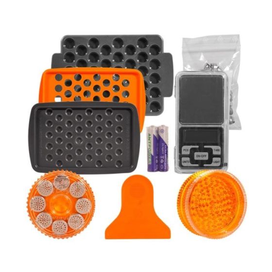 Filling Set For 40 Dosing Capsules - Storz & Bickel base view