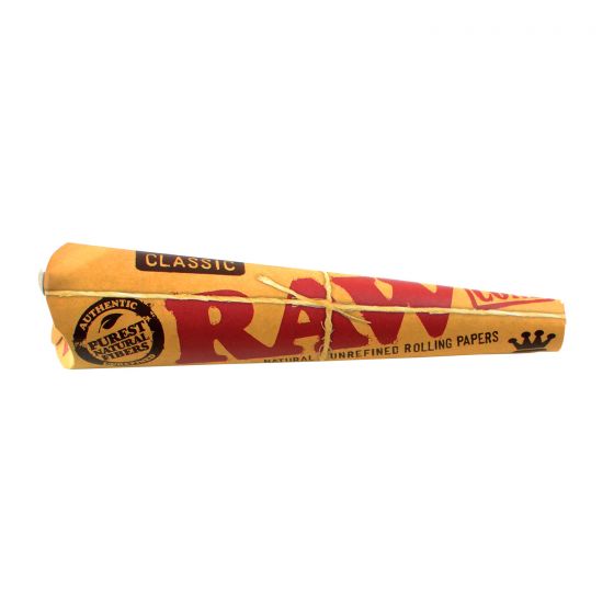 RAW Classic Cones 1 1/4-6 Cones Per Pack Roll Papers *USA Shipped*
