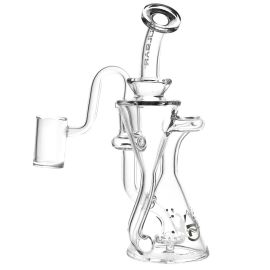 Pulsar Opposed Cones Recycler Dab Rig - 7.5" / 14mm F / Clear