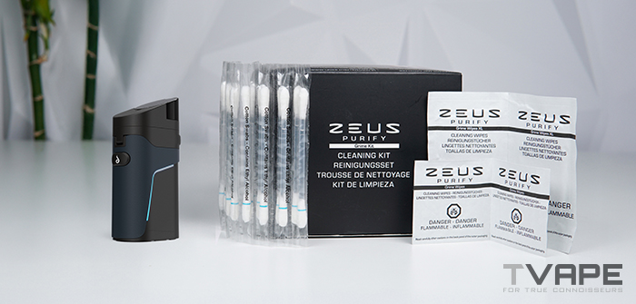 Dr Dabber Ghost 2 dab pen is shown with cleaning accessories