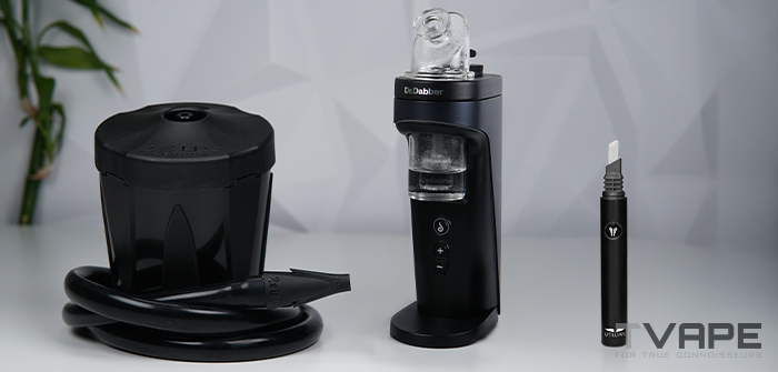 Dr Dabber Switch 2 E Rig  with cleaning accessories