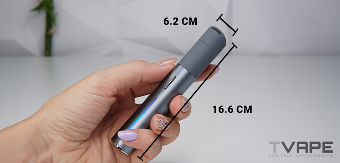 Puffco Pivot Wax pen size measurement