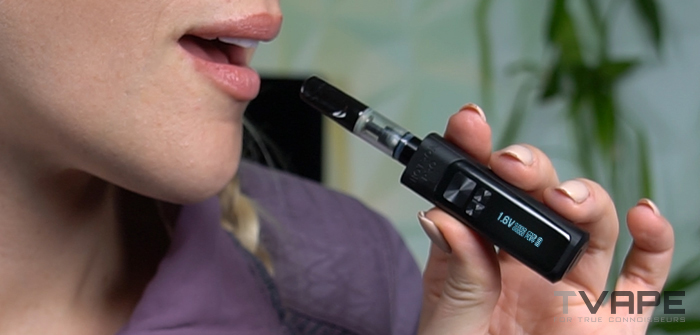 Tronian Rhotron Pro in a mouth about to be used