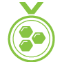 Medal icon with honeycomb – Best Wax Pens ranking